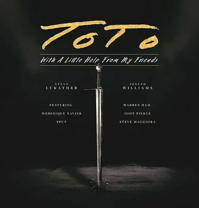 TOTO With A Little Help Of My Friends 180 Gram Limited Edition Transparent Vinyl