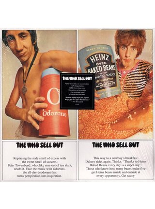 The Who Sell Out 2 LP Deluxe Vinyl Reissue Edition!