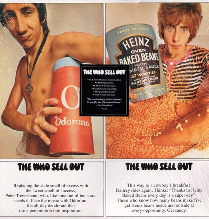 The Who Sell Out 2 LP Deluxe Vinyl Reissue Edition!