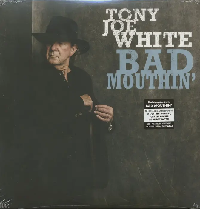 Tony Joe White Bad Mouthin' Limited Edition White Vinyl