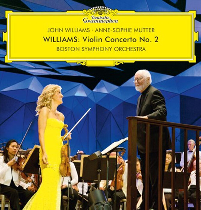 John Williams & Anne-Sophie Mutter Violin Concerto No.2 Boston Symphony Orchestra , 180 Gram Vinyl