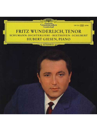 Fritz Wunderlich , Tenor Schuhmann: Beethoven Schubert 180 Gram Vinyl