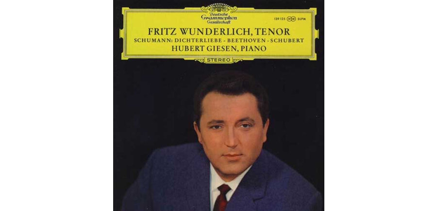 Fritz Wunderlich , Tenor Schuhmann: Beethoven Schubert 180 Gram Vinyl
