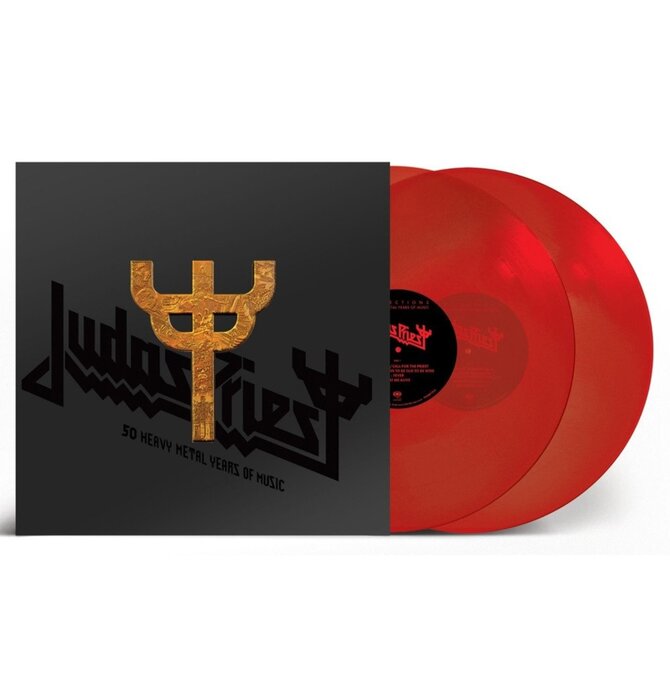 Judas Priest - Reflections 50 Heavy Metal Years of Music , 180 Gram Red Vinyl Gatefold Jacket