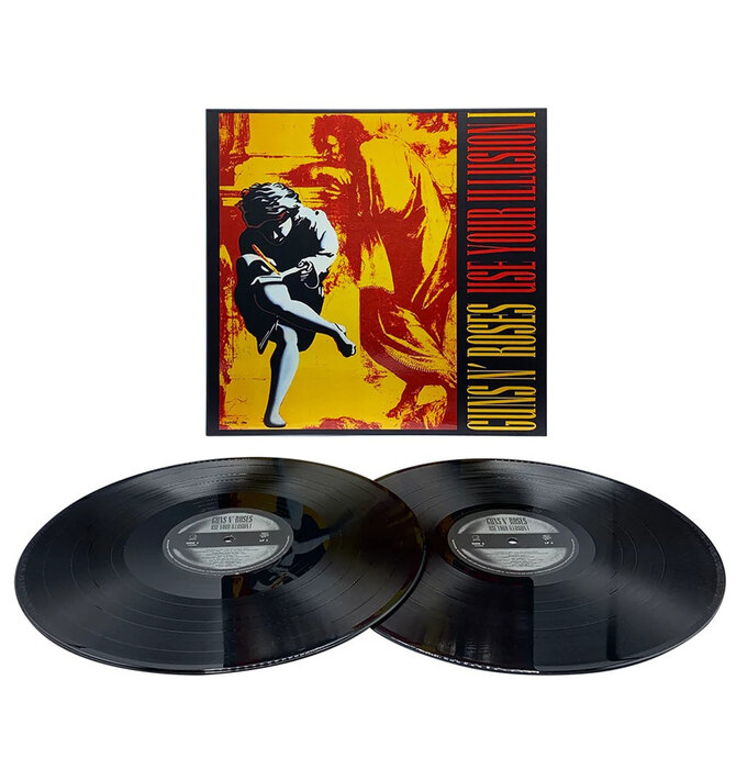 Gun's and Roses Use Your Illusions I 2-LP 180 Gram Vinyl - Newly Expanded Gatefold Jacket