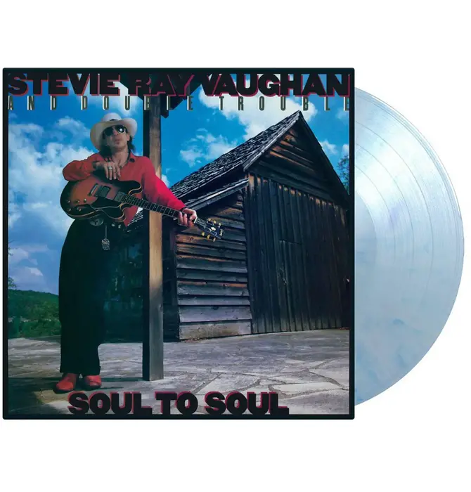 Stevie Ray Vaughan - Soul To Soul  - Limited Edition, 180 Gram Blue Marbled Vinyl - 1500 Copies Only