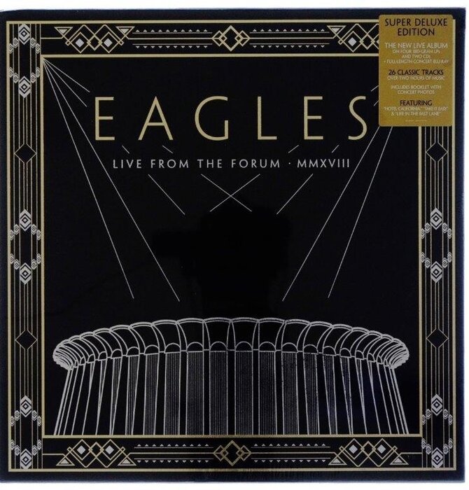 Eagles - Live From The Forum - MMXVIII Super Deluxe 180 Gram 4 LP Vinyl, Two CD & Concert BluRay Box Set , LAST COPY !