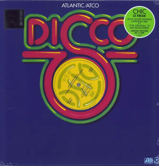 Chic - Le Freak , Limited Edition Vinyl of 5500 Copies ( Oliver Heldens Extended Mix )