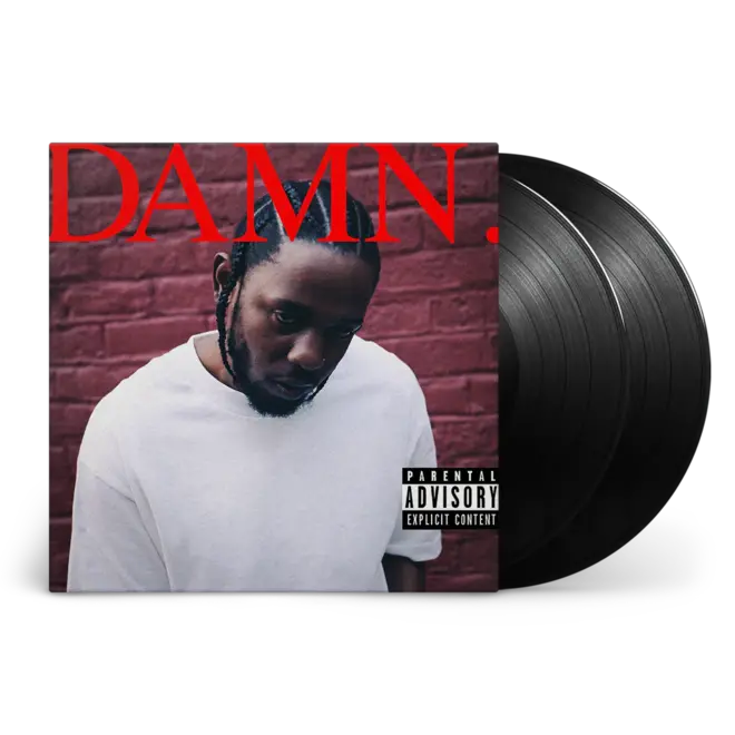 KENDRICK LAMAR SIGNED AUTOGRAPH ALBUM VINYL RECORD - DAMN VERY