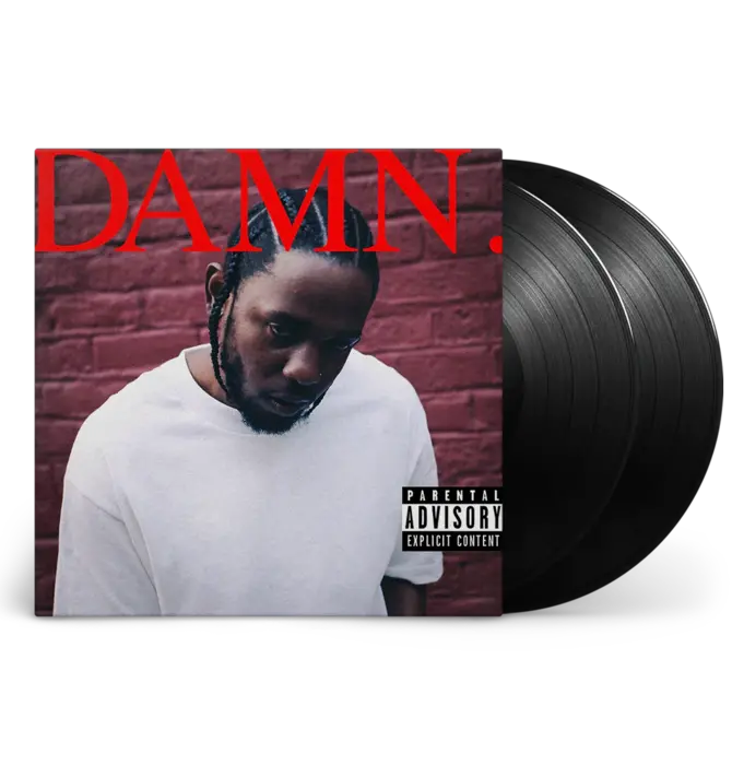 Kendrick Lamar - Damn , Explicit Content 2 LP Vinyl