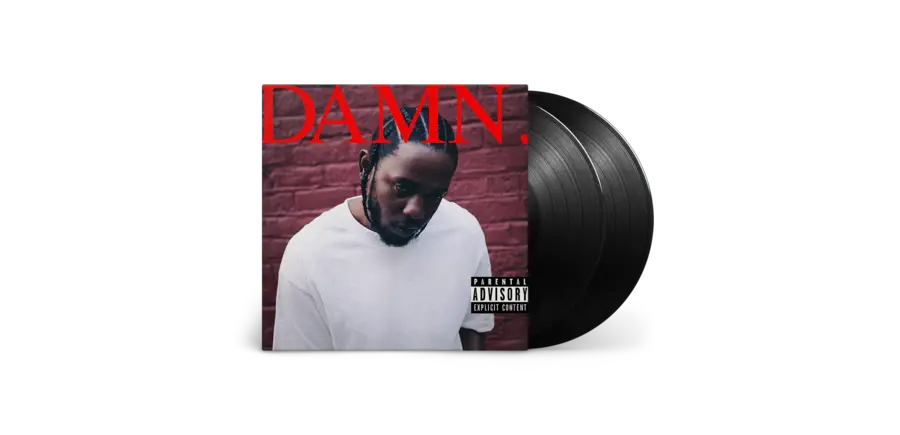 Kendrick Lamar - Damn , Explicit Content 2 LP Vinyl