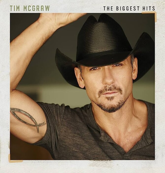 Tim McGraw - The Biggest Hits - Limited Edition Coke Bottle Green Colored Vinyl