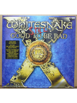 Whitesnake Still Good To Be Bad 2 LP Translucent Blue Vinyl