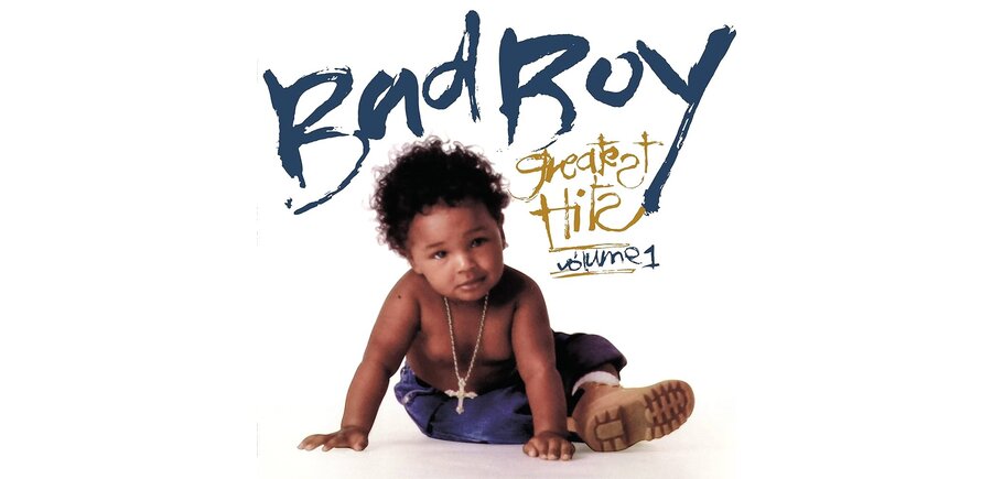 Bad Boy - Greatest Hits Volume 1 - Limited Edition 25th. Anniversary Black & White 2 LP Vinyl