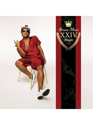 Bruno Mars XXIV Magic Limited Edition Crystal Clear Vinyl