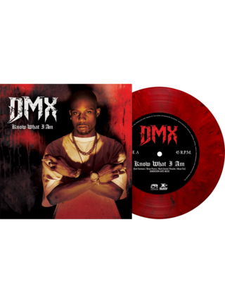 DMX Know What I Am , Limited Edition Red Marbled 7" Vinyl