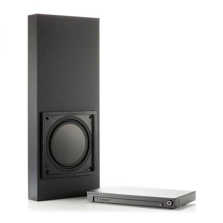 monitor audio in wall sub