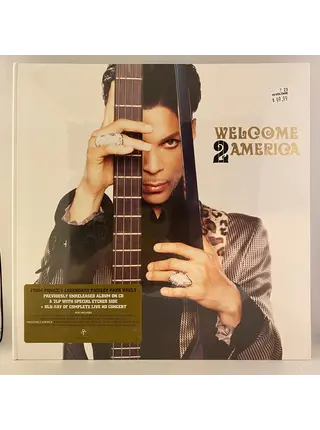 Prince - Welcome 2 America 2 LP Vinyl + HD Concert on BluRay + CD
