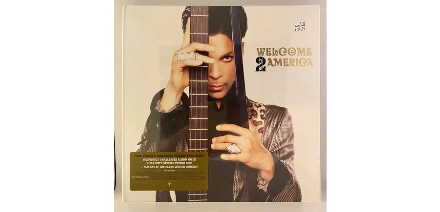 Prince - Welcome 2 America 2 LP Vinyl + HD Concert on BluRay + CD