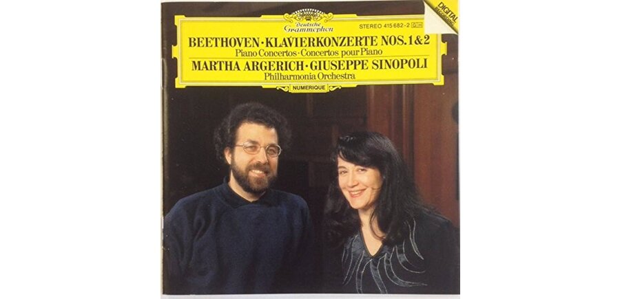 Beethoven Klavierkonzerte  No. 1 & 2  - 2 LP 180 Gram Vinyl, Martha Argerich / Philharmonia Orchestra London / Giuseppe Sinopoli