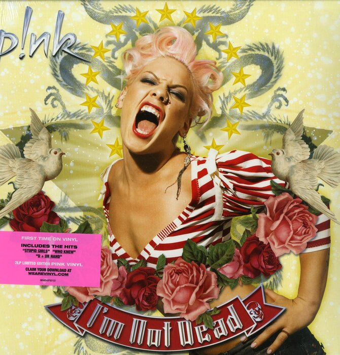 Pink - I'm Not Dead , 2LP Limited Edition Pink Vinyl