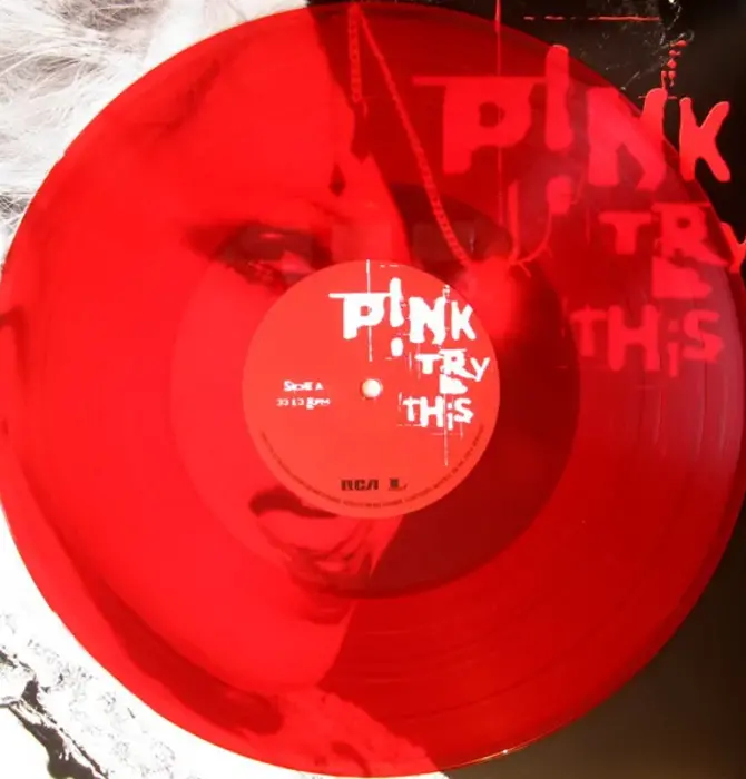 Pink - Try This  , 2LP Red Vinyl