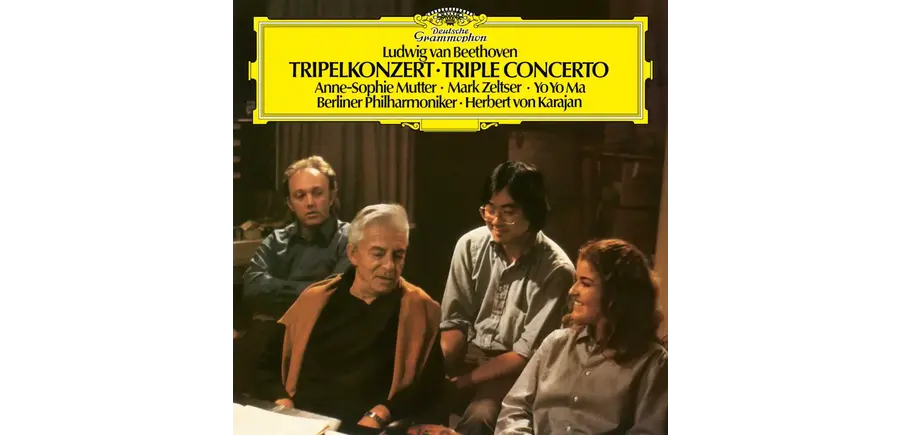 Berliner Philharmoniker with Herbert von Karajan, Anne-Sophie Mutter, Mark Zeltser - Ludwig van Beethoven: Triple Concerto Vinyl