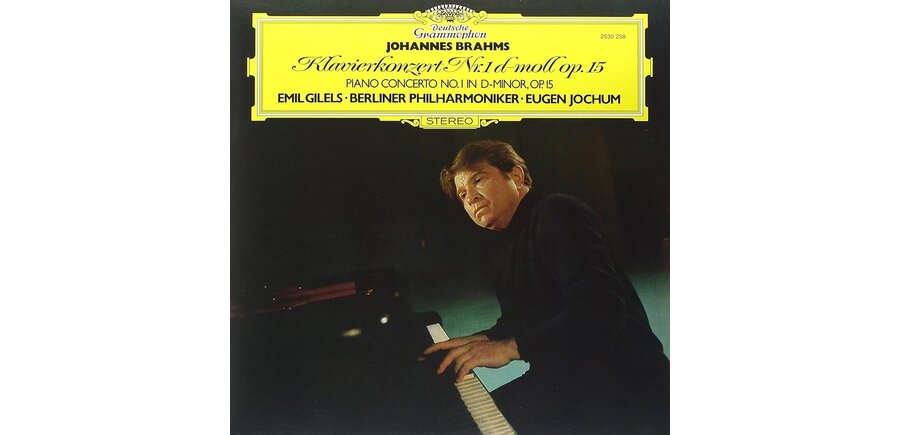 Johannes Brahms - Piano Concerto No.1 D-Minor Berliner Philharmoniker &  Emil Gilels 180 Gram Vinyl