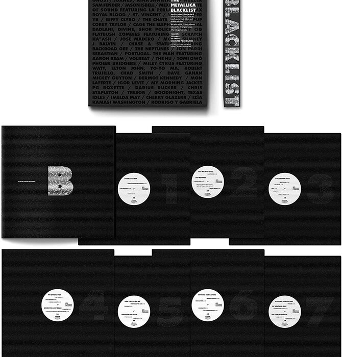 Metallica - The Metallica Blacklist , Box Set includes 7 LP's & Download Card