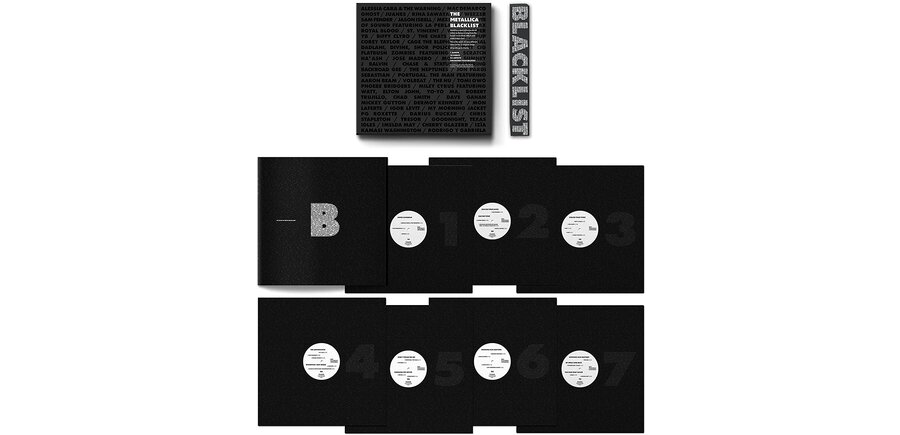 Metallica - The Metallica Blacklist , Box Set includes 7 LP's & Download Card