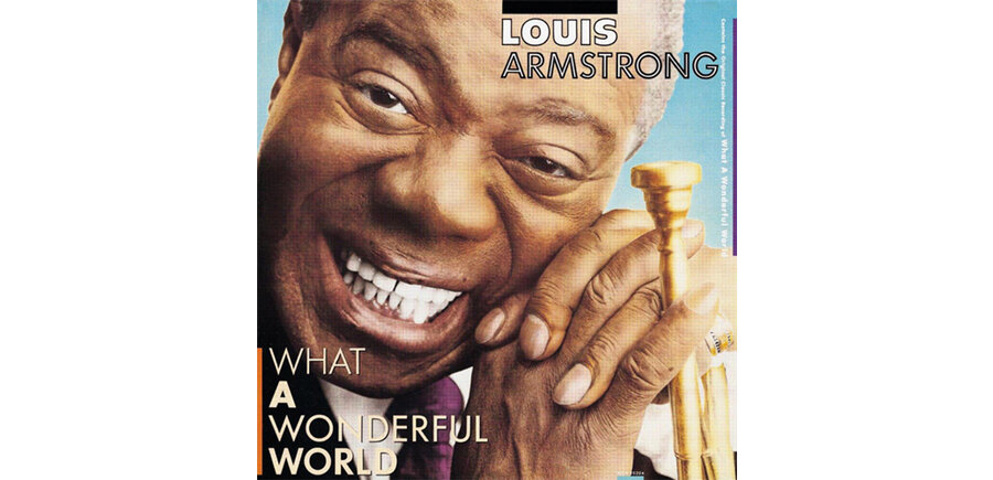 Louis Armstrong - What A Wonderful World 50th. Anniversary 180 Gram  Limited Edition Vinyl
