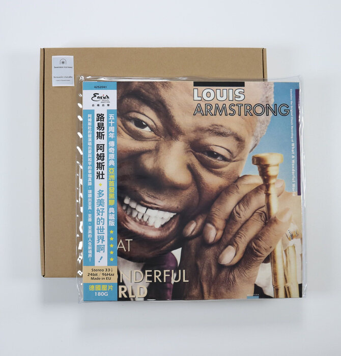 Louis Armstrong What A Wonderful World 50th. Anniversary 180 Gram  Limited Edition Vinyl