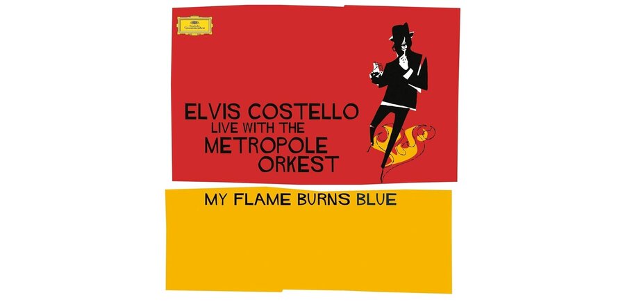 Elvis Costello Live With The Metropole Orkest My Flame Burns Blue,  Double LP 180 Gram Blue Vinyl