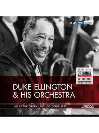 Duke Ellington  & His Orchestra Live At The Opernhaus, Cologne 1969 Unreleased Original Master Concert Recording Double LP 180 Gram Vinyl