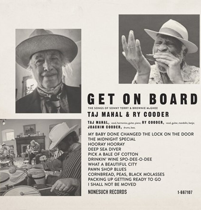 Taj Mahal & Ry Cooder - Get On Board , Vinyl