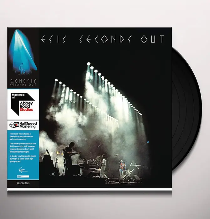 Genesis - Seconds Out , Limited Edition 2LP 180 Gram Vinyl Mastered at Abbey Roads Studios