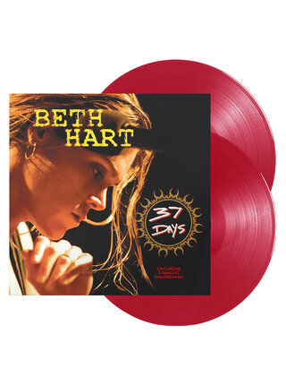 Beth Hart 37 Days Limited Edition Transparent Red 2LP Vinyl