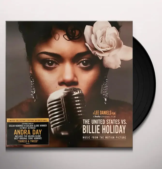 The United States Against Billi Holiday Music from The Motion Picture , Limited Collectors Edition Gold Vinyl