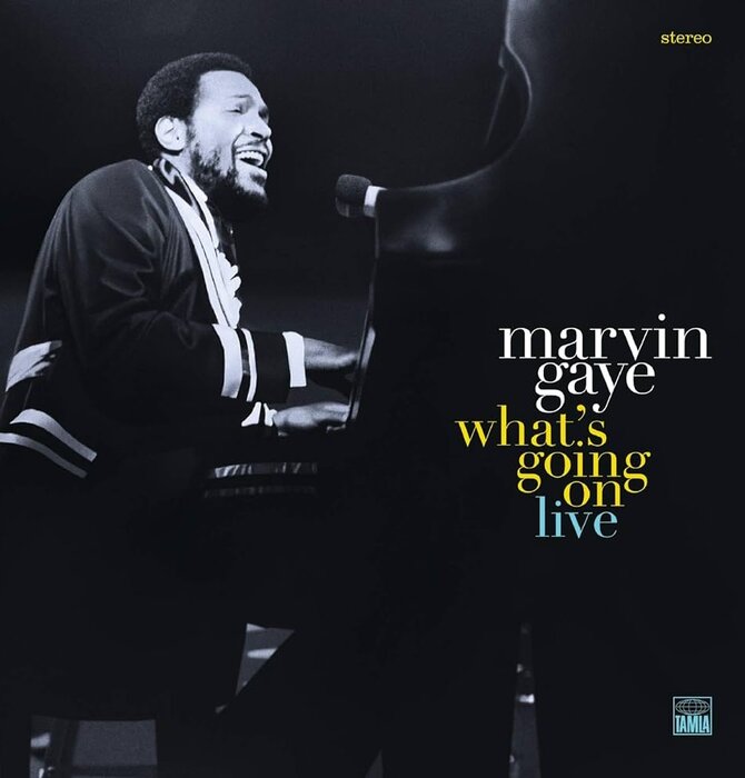 Marvin Gaye-  What's Going On LIVE - Limited Edition Turquoise Blue LP Vinyl