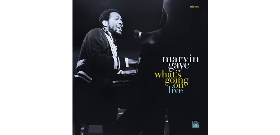 Marvin Gaye-  What's Going On LIVE - Limited Edition Turquoise Blue LP Vinyl