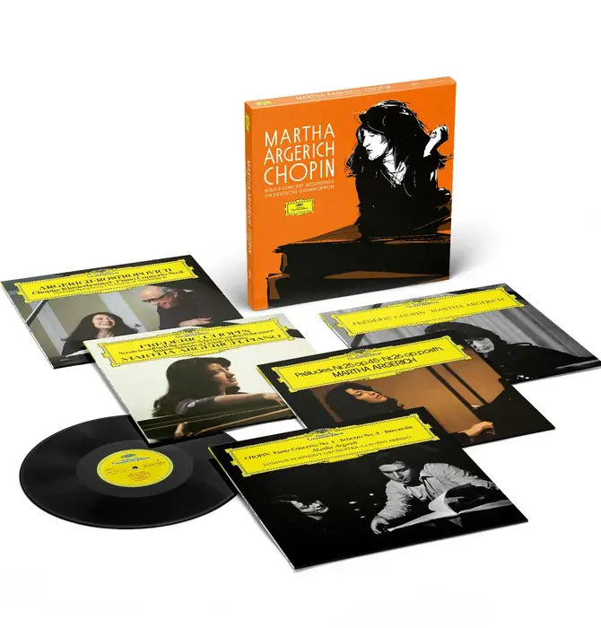 Martha Argerich Chopin Solo & Concerto Recordings Numbered Limited Edition 5 x LP Vinyl Box Set