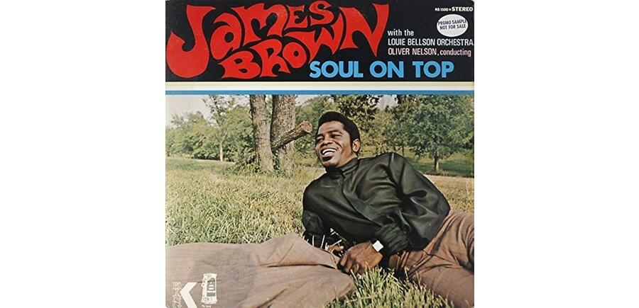 James Brown with The Louie Bellson Orchestra Soul On Top 180 Gram Vinyl