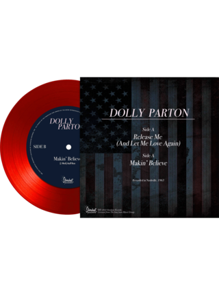 Dolly Parton - Release Me ( And Let Me Love Again ) Limited Edition 7" Red Vinyl