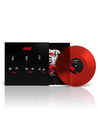 Rammstein - Angst , Limited Edition 7" Transparent Red Single