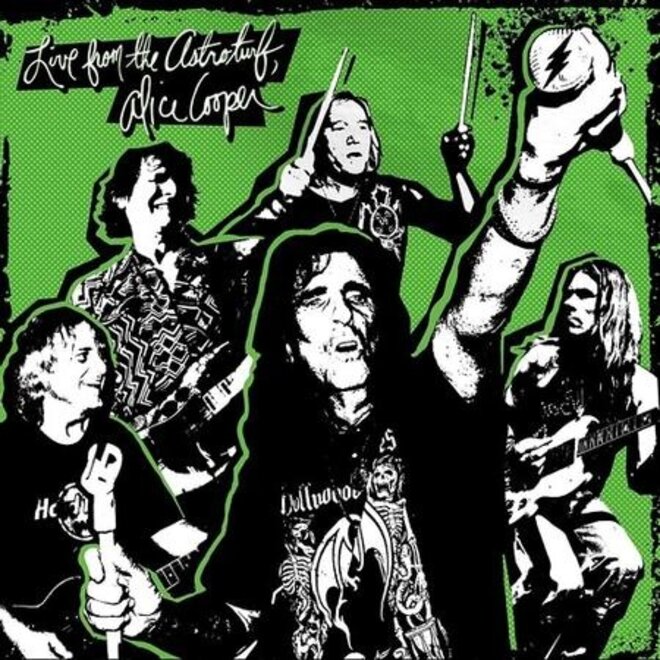 Alice Cooper - Live from The Astroturf , Limited & Hand Numbered 180 Gram Vinyl, Only 5000 Copies !