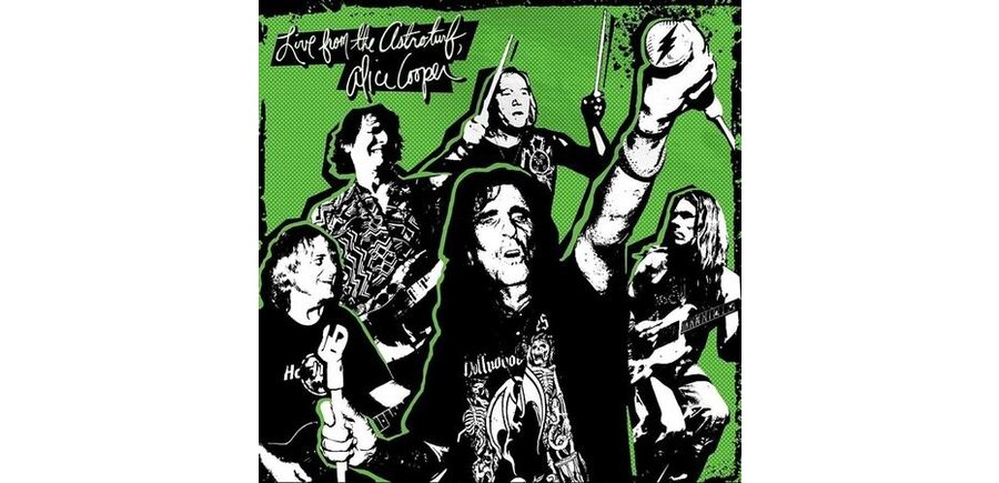 Alice Cooper - Live from The Astroturf , Limited & Hand Numbered 180 Gram Vinyl, Only 5000 Copies !