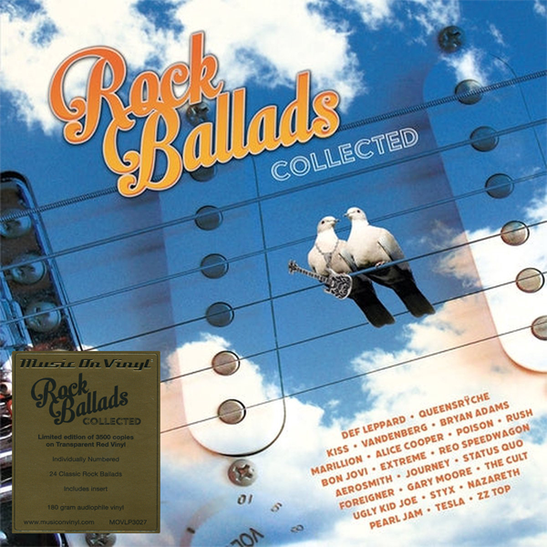 Rock Ballads Collected 2 x LP 180 Gram Limited Numbered Vinyl - AV