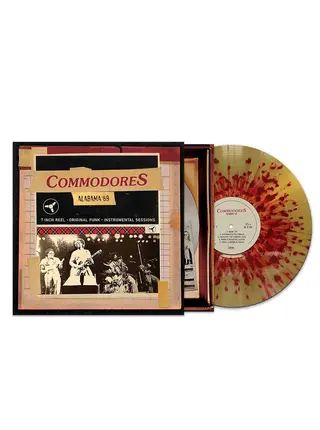 Commodores - Alabama '69 , Limited Edition Gold / Red Splatter Vinyl