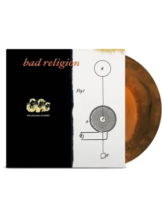 Bad Religion - Process Of Belief - Limited 20th.  Anniversary Edition  Halloween Orange Vinyl
