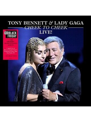 Tony Bennett & Lady Gaga - Cheek To Cheek LIVE , 2LP 180 Gram Vinyl